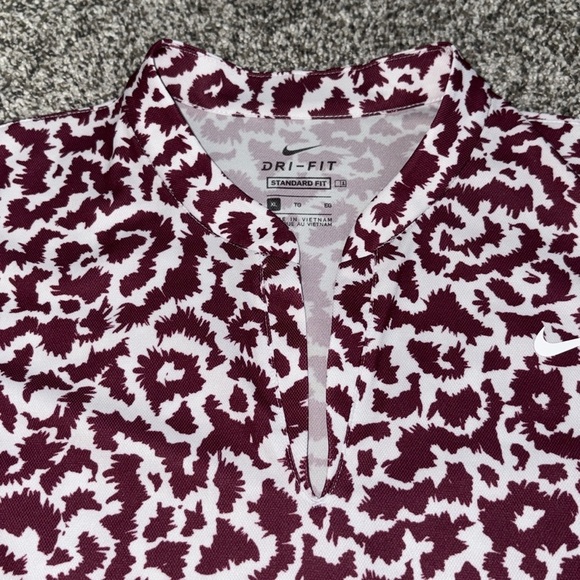 Women's Sleeveless Printed Golf Polo Nike Dri-FIT Victory - Picture 3 of 5